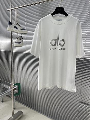 Alo Simple letter T-shirt 03