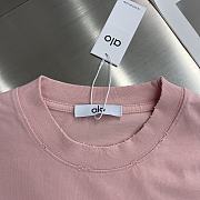 Alo Simple letter T-shirt 02 - 4