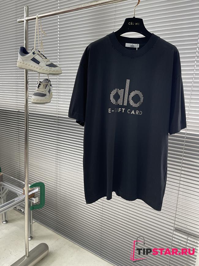 Alo Simple letter T-shirt 01 - 1