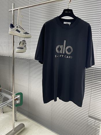 Alo Simple letter T-shirt 01