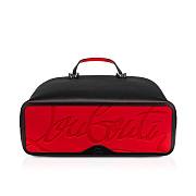 Christian Louboutin Cabata large Tote bag - Calf leather and spikes - Black - 6