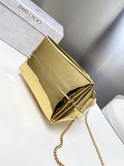 Jimmy Choo Micro Bon Bon Gold Metallic Nappa Mini Bag - 4