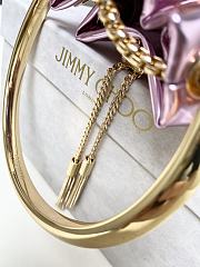 Jimmy Choo Micro Bon Bon Purble Metallic Nappa Mini Bag - 4