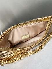 Jimmy Choo Callie Chain Strap Mini Clutch Bag in Metallic 03 - 6
