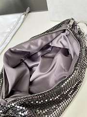 Jimmy Choo Callie Chain Strap Mini Clutch Bag in Metallic 02 - 2