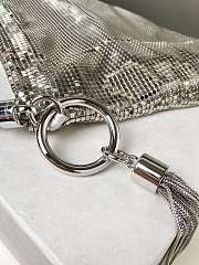 Jimmy Choo Callie Chain Strap Mini Clutch Bag in Metallic 01 - 5