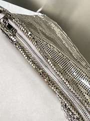 Jimmy Choo Callie Chain Strap Mini Clutch Bag in Metallic 01 - 3