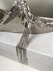 Jimmy Choo Callie Chain Strap Mini Clutch Bag in Metallic 01 - 2