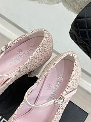 Chanel Platform Mary Jane Pumps Heel height 11 cm In Pink - 3