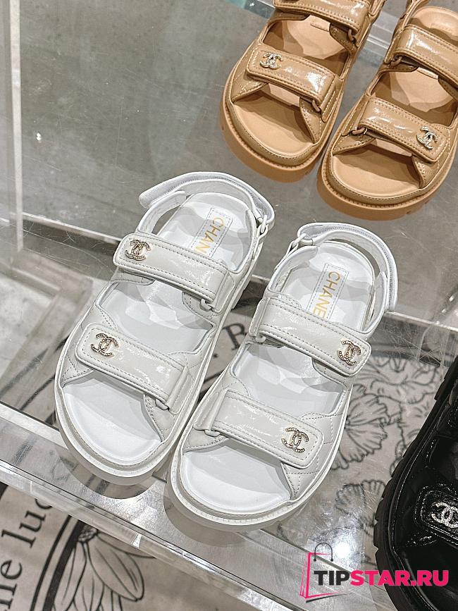 Chanel Double C buckle Sandals 10 - 1