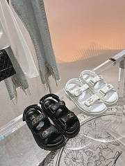 Chanel Double C buckle Sandals 10 - 6
