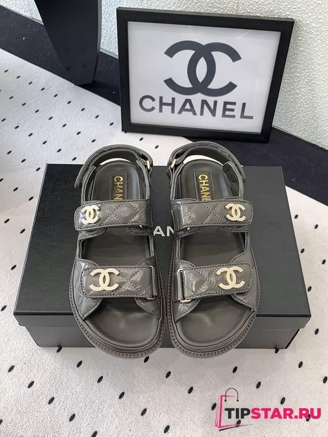 Chanel Double C buckle Sandals 02 - 1