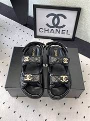 Chanel Double C buckle Sandals 01 - 1