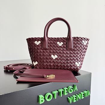 Bottega Veneta Mini Cabat Donne Burgundy