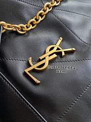 Ysl Small Jamie Shopping in lambskin black - 4