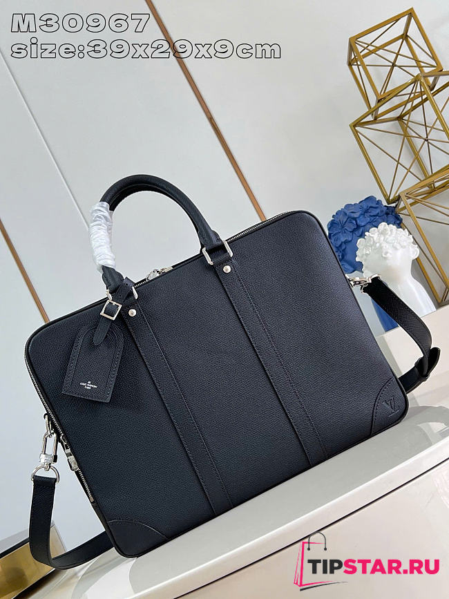 Louis Vuitton M30967 Porte Documents Voyage GM Black Size 39.5 x 29 x 9 cm - 1