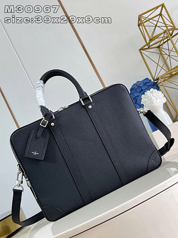 Louis Vuitton M30967 Porte Documents Voyage GM Black Size 39.5 x 29 x 9 cm