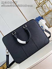 Louis Vuitton M30967 Porte Documents Voyage GM Black Size 39.5 x 29 x 9 cm - 3
