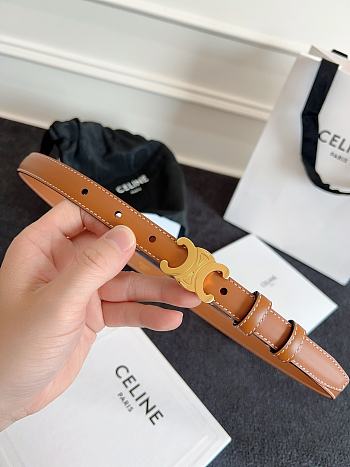 Celine Belt In Brown 01