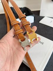 Celine Belt In Brown 01 - 5