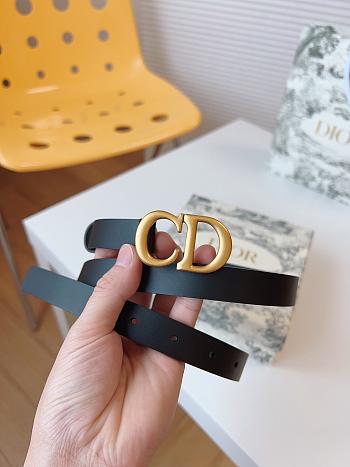 Dior Belt In Black 02