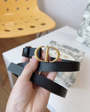 Dior Belt In Black 01
