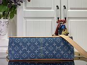 Louis Vuitton Dauphine Soft GM Bag Denim Blue - 6