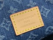 Louis Vuitton Dauphine Soft GM Bag Denim Blue - 3