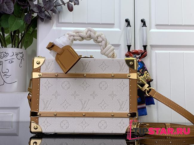 Louis Vuitton Handle Trunk Monogram Heritage coated canvas M14440 - 1