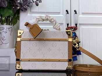 Louis Vuitton Handle Trunk Monogram Heritage coated canvas M14440