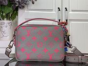 Louis Vuitton Nylon bag Material Monogram Glow Canvas Gray/Pink - 5