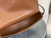 Celine Calfskin Besace Cuir Triomphe Logo Pattern - 6