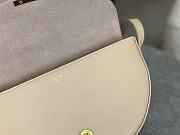 Celine Calfskin Besace Cuir Triomphe In Beige - 5