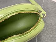 Celine Crossbody Oval Purse Cuir Triomphe In Green - 6