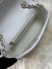 Chanel Crossbody Bag Classic In White/Black - 2