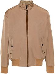 Gucci GG Supreme-canvas reversible jacket - 1