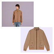 Gucci GG Supreme-canvas reversible jacket - 5
