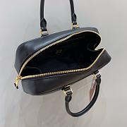 Miumiu Arcadie Leather Handle Bag In Black Size 27x9x12 cm - 3