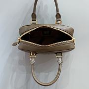 Miumiu Arcadie Leather Handle Bag In Green Size 22x10.5x7.5 cm - 3