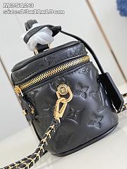 Louis Vuitton PM Vanity Bag In Black M25123 - 3