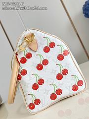 Louis Vuitton Speedy Soft 30 LV x TM Bag Monogram Canvas with cherry motif - 6