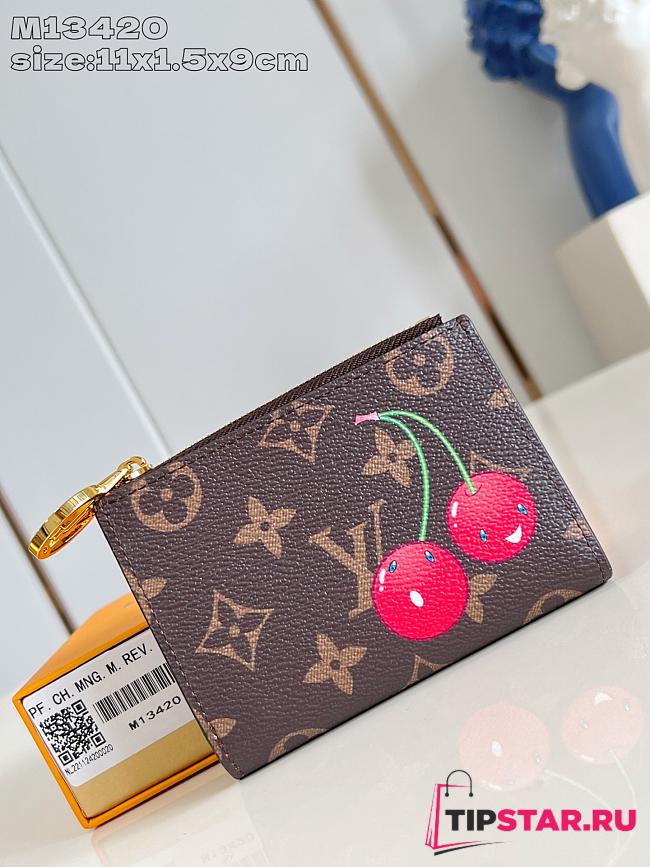 Lisa LV x TM Wallet Material Monogram Canvas - 1