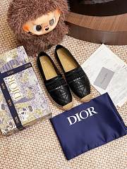 Dior Granville Espadrille Oblique Embroidered Cotton 10 - 1
