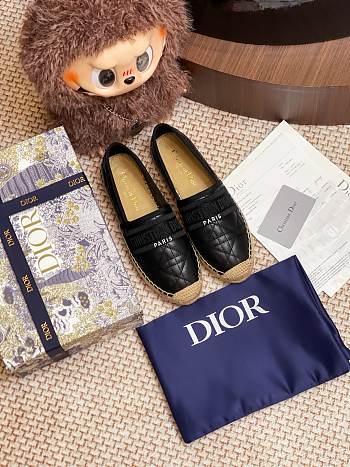 Dior Granville Espadrille Oblique Embroidered Cotton 10