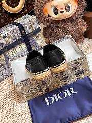 Dior Granville Espadrille Oblique Embroidered Cotton 10 - 6