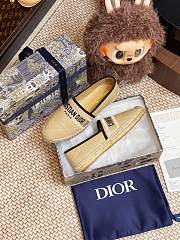 Dior Granville Espadrille Oblique Embroidered Cotton 08 - 3
