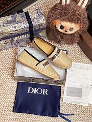 Dior Granville Espadrille Oblique Embroidered Cotton 08 - 2