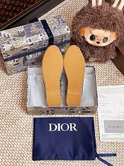 Dior Granville Espadrille Oblique Embroidered Cotton 07 - 3