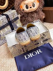 Dior Granville Espadrille Oblique Embroidered Cotton 06 - 3