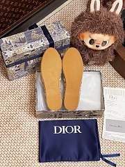 Dior Granville Espadrille Oblique Embroidered Cotton 05 - 4
